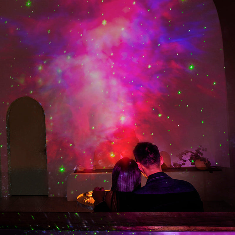 Lámpara De Noche De Astronauta Con proyector De Galaxia